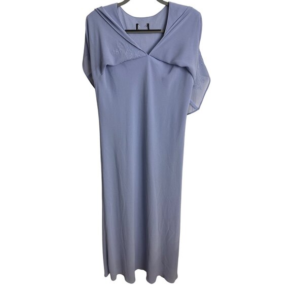 Studio 1 Women's Pull On Dress  Blue Size 14 - Picture 5 of 6